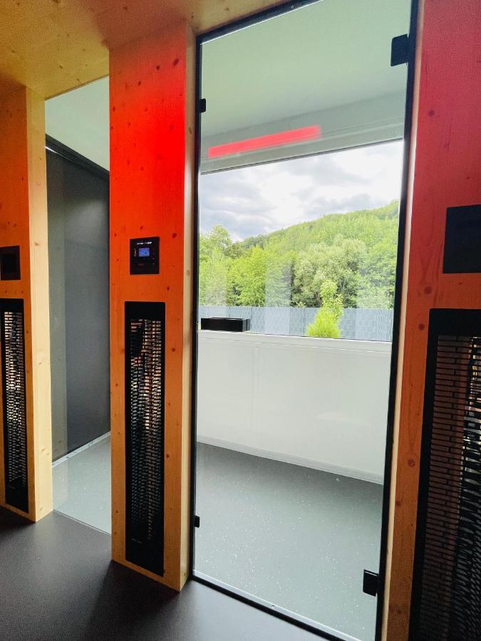 Voralpen Lodge - Ferienhaus Mit Gym & Wellnessbereich Traisen Zewnętrze zdjęcie